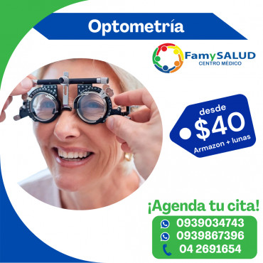 Con un exámen optométrico puedes conocer como está tu salud visual. contamos con una amplia variedad de armazones de lentes , tanto para hombre o mujer o niño, separa tu cita totalmente gratis.