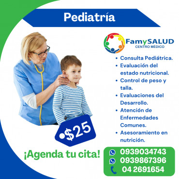Un niño sano es un adulto fuerte. No esperes a que haya síntomas, la prevención es la mejor herramienta. ¡Agenda su chequeo pediátrico hoy!