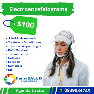 Necesitas un electroencefalograma, estamos para servirte