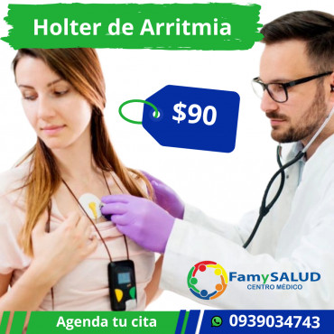 Detecta la actividad eléctrica de tu corazón durante 24 a 48 horas, reserva una cita ya!! con nosotros