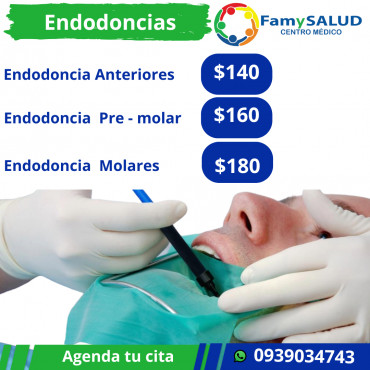 Podemos salvar tus piezas dentales dañadas por caries profundas o infecciones con nuestros tratamientos de conductos