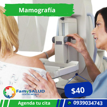 Una mamografía puede detectar el cáncer de mama hasta 2 años antes de que se sienta al tacto